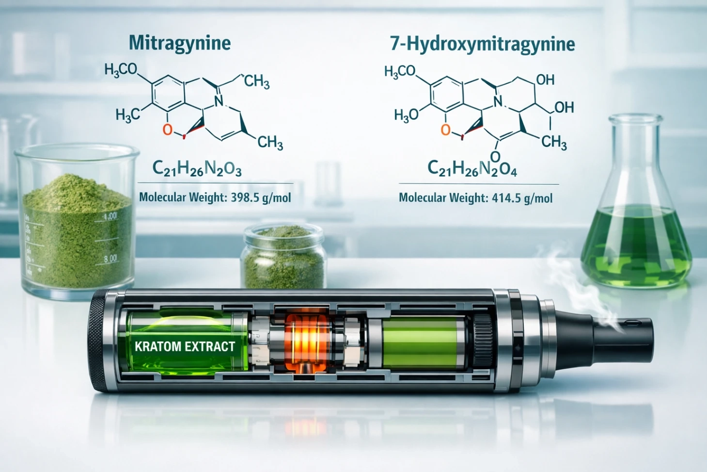 Kratom Vape Alkaloids