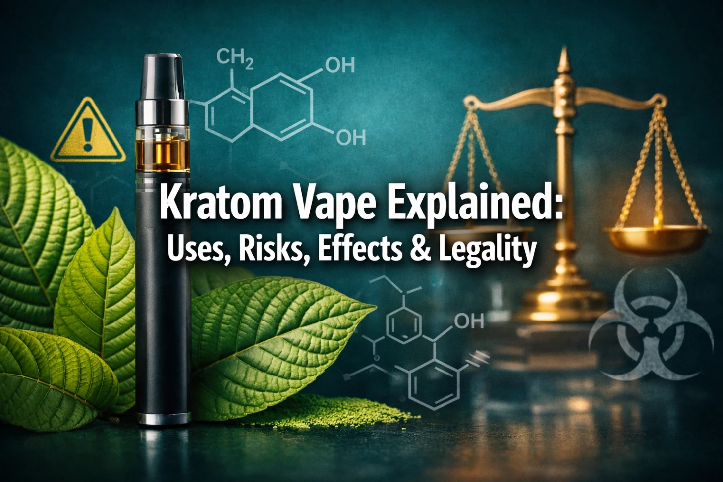 Kratom Vape Explained Uses, Risks, Effects & Legality