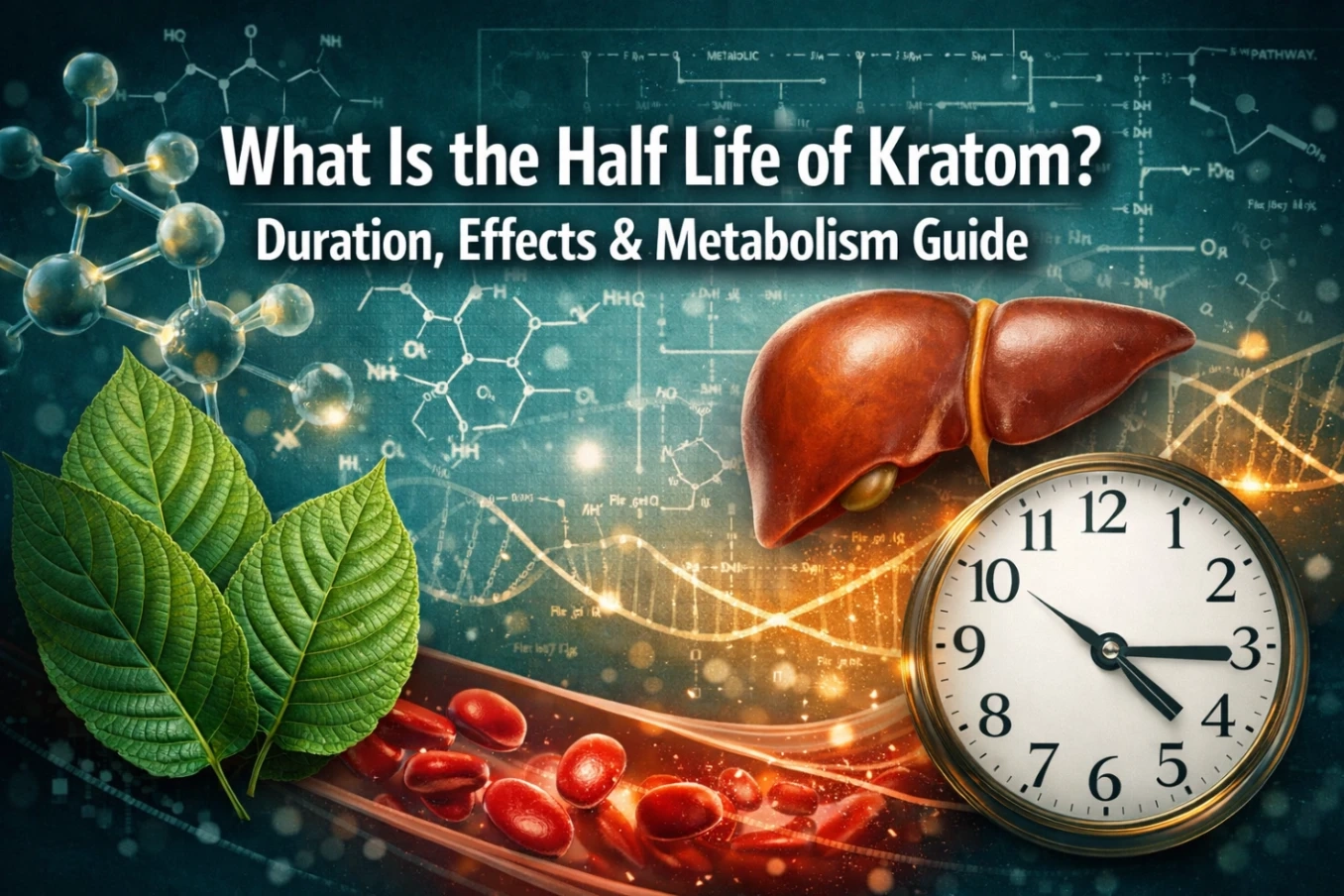 What Is the Half Life of Kratom Duration , Effects & Metabolism Guide