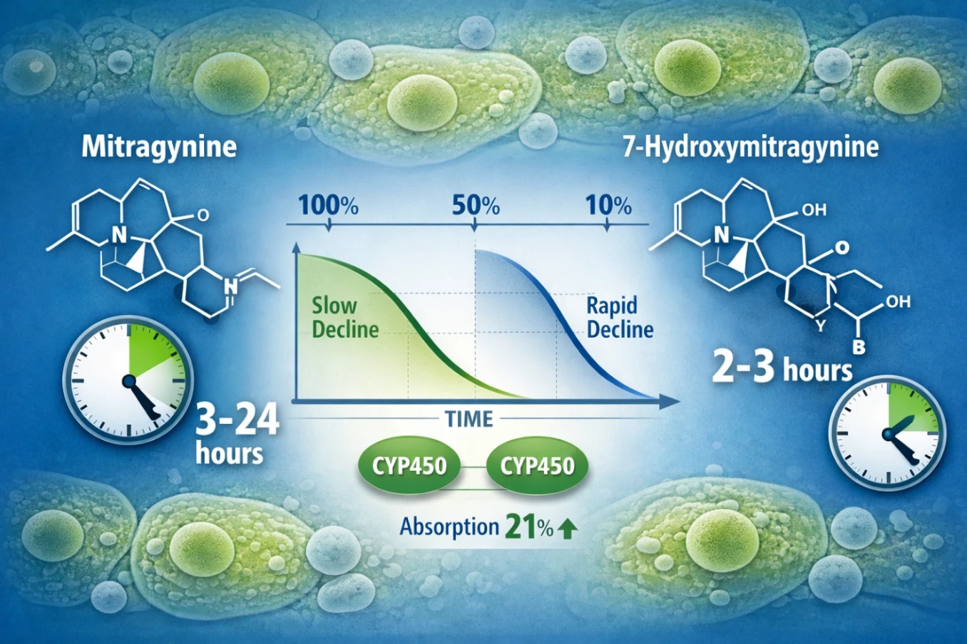 What Is the Half Life of Kratom Duration , Effects & Metabolism