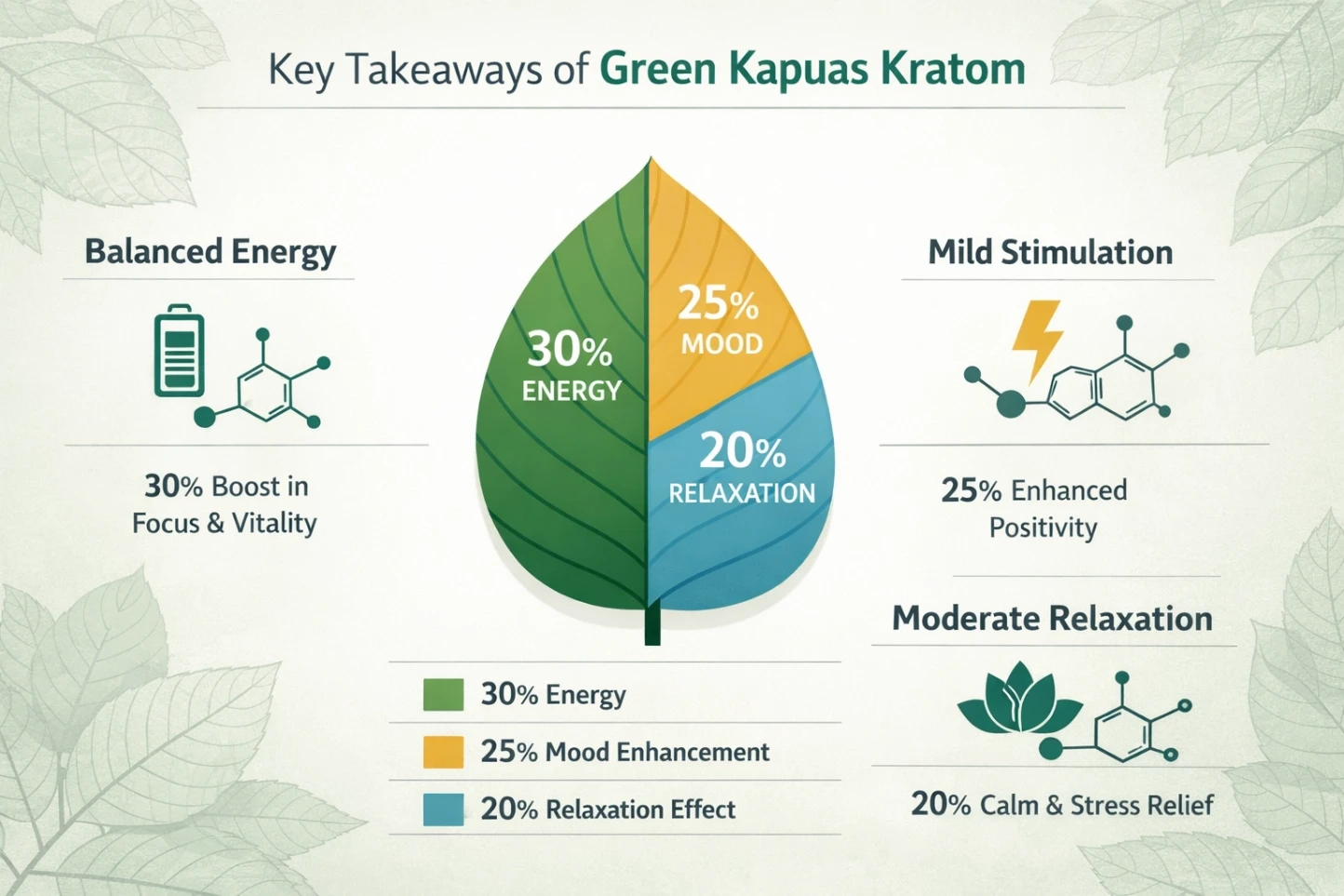 Green Kapuas Kratom Review key takeawys