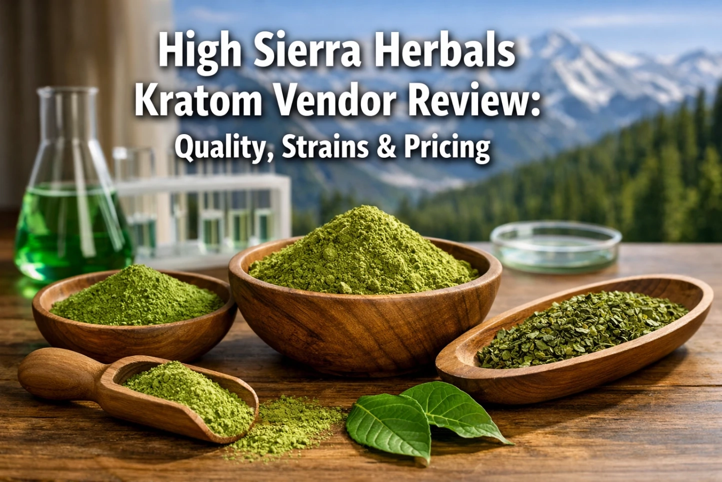 High Sierra Herbals Kratom Vendor Review Quality, Strains & Pricing
