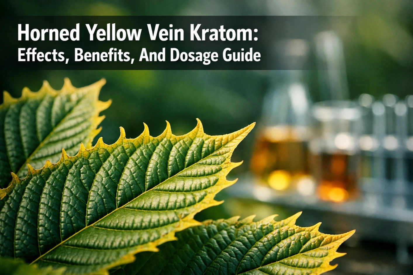 Horned Yellow Vein Kratom Effects, Benefits, And Dosage Guide