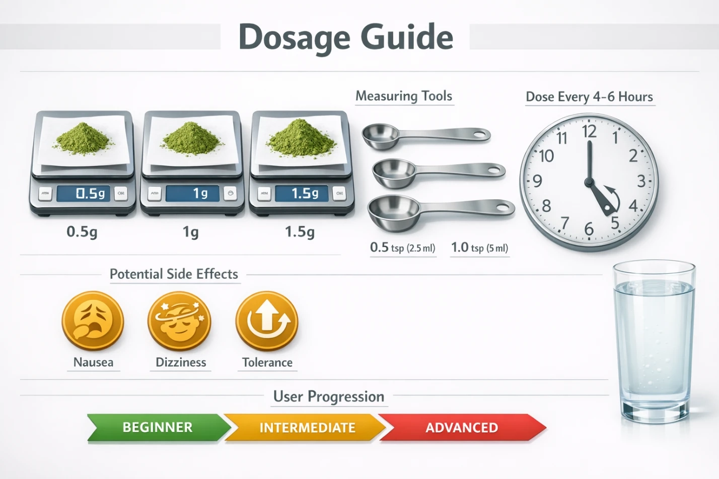 Green Vietnam Extract Kratom Dosage
