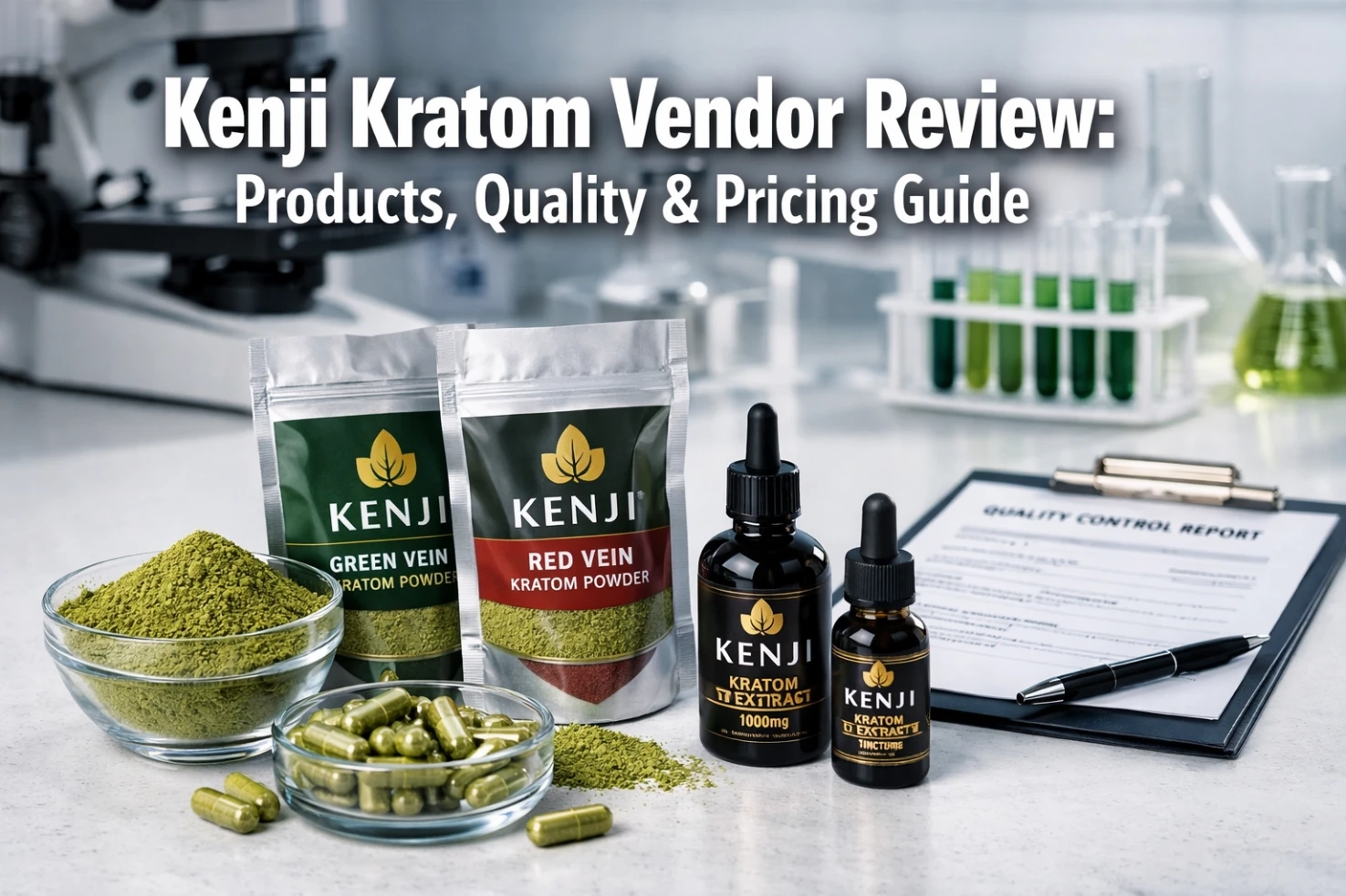 Kenji Kratom Vendor Review Products, Quality & Pricing Guide