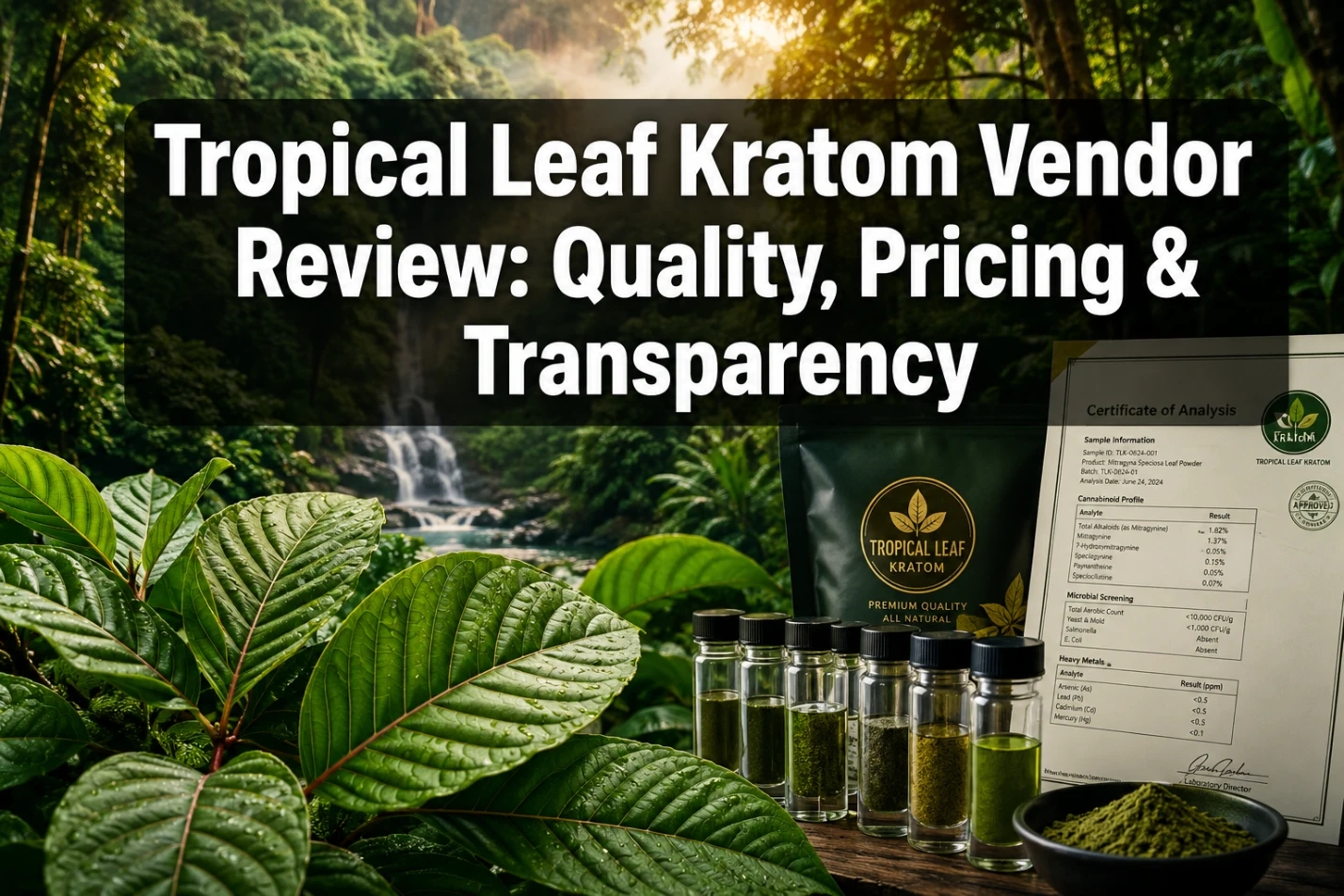 Tropical Leaf Kratom Vendor Review Quality, Pricing, and Transparency