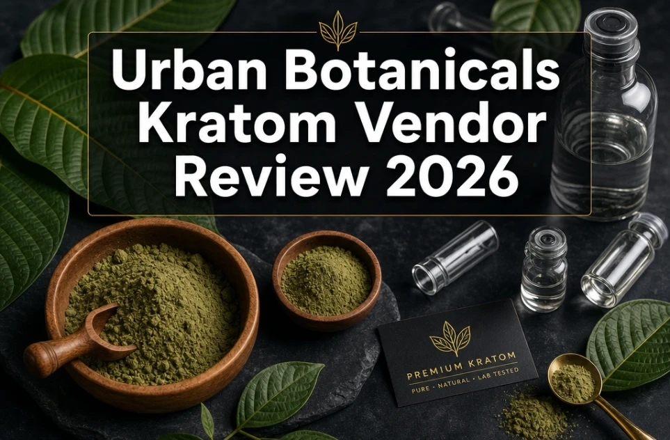 Urban Botanicals Kratom Vendor Review Quality, Products, and Pricing