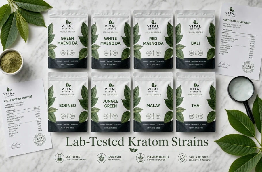 Vital Elements Kratom Vendor Review Quality Strains