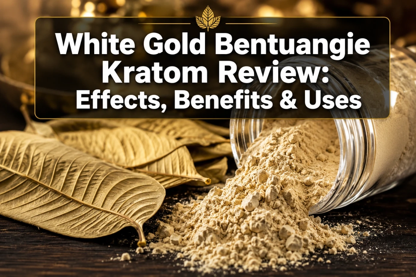 White Gold Bentuangie Kratom Review