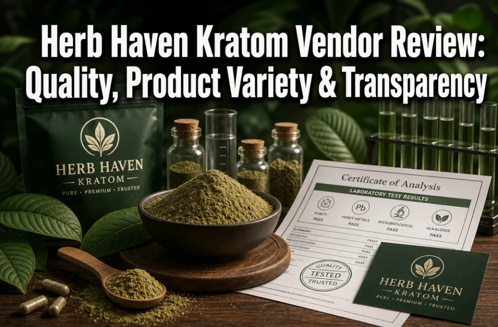 Herb Haven Kratom Vendor Review Quality, Products, and Transparency