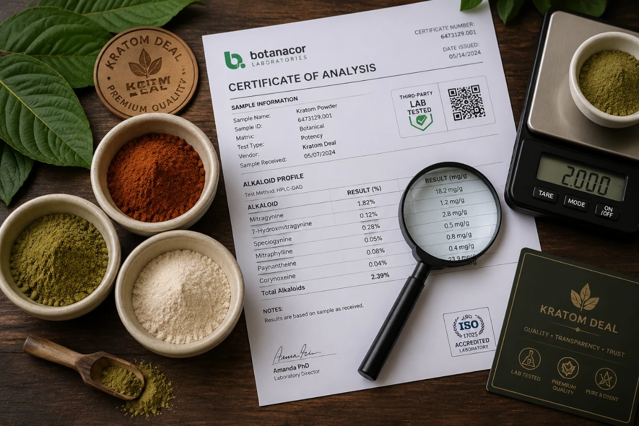 Kratom Deal Vendor Review Products