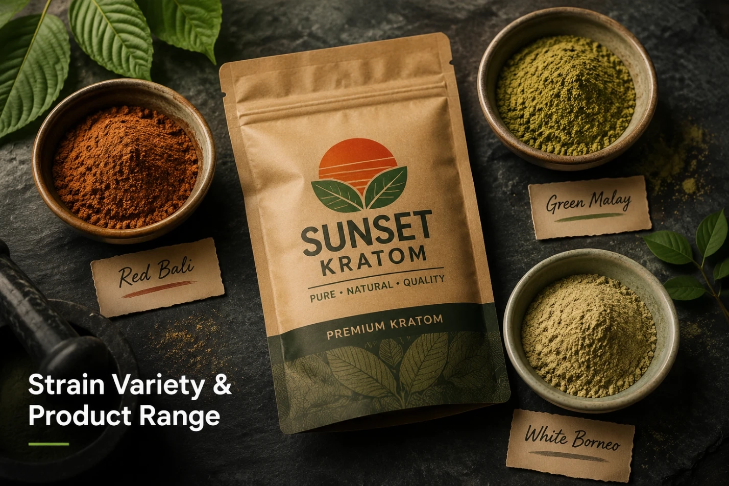 Sunset Kratom Vendor Review Product