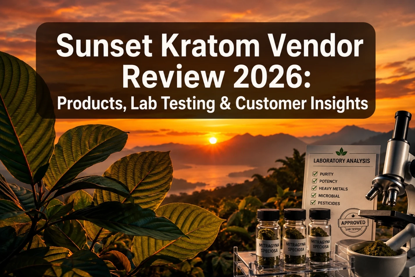 Sunset Kratom Vendor Review Products, Lab Testing, and Customer Insights
